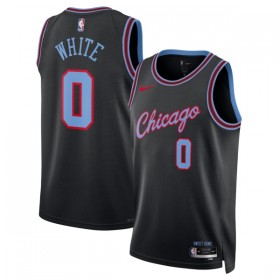 NBA Chicago Bulls Trikot Coby Black Nike 2025-26 City Edition Schwarz Swingman - Herren